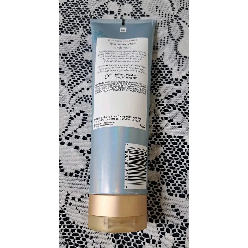 Pantene Hydrating Glow w/ Baobab Essence Shampoo 9.6‎ oz. & Conditioner 8 oz.